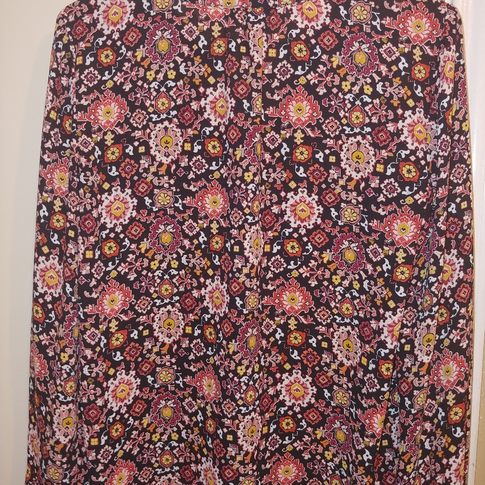 Loft floral vlouse